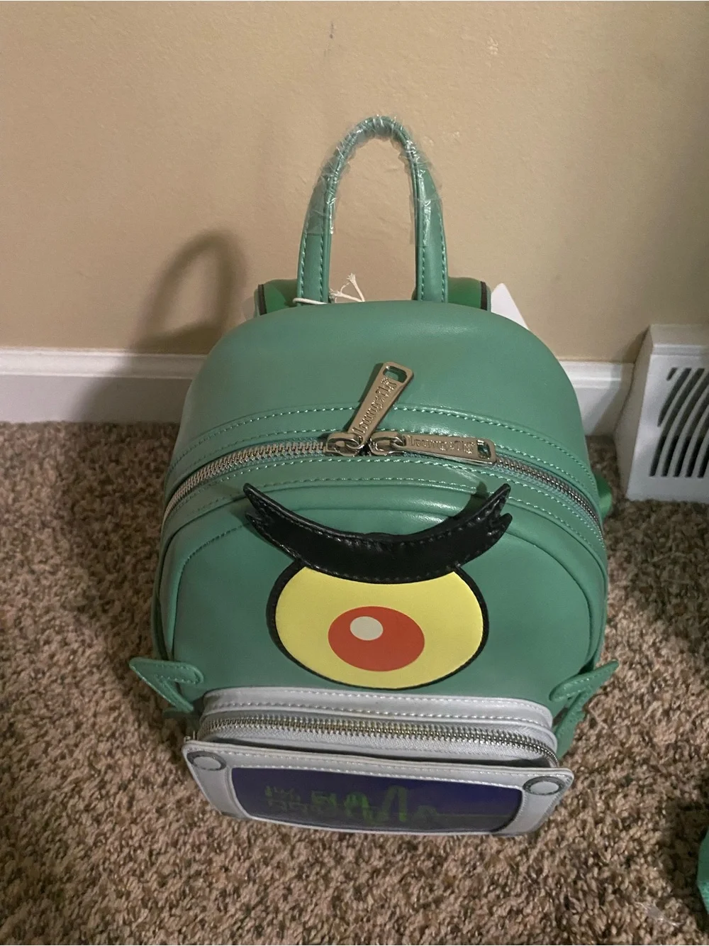 Plankton Loungefly mini backpack NWT